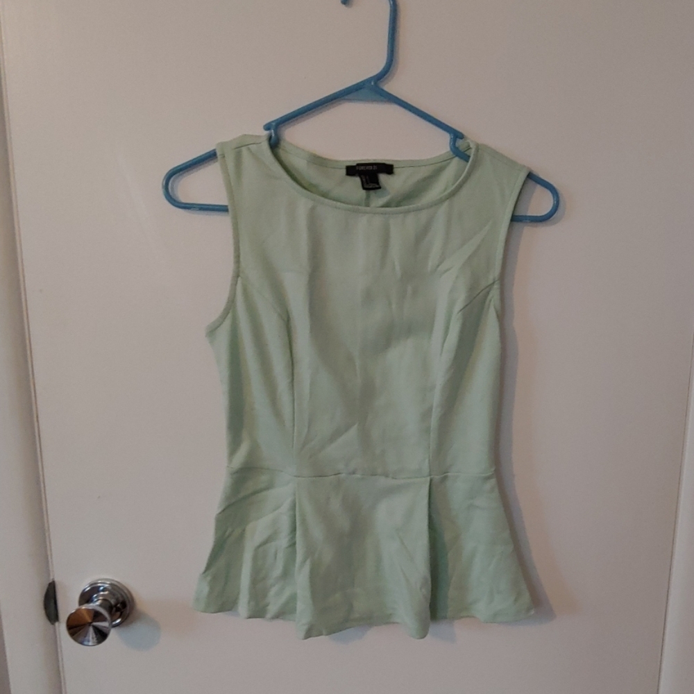 Mint Green Tank Top